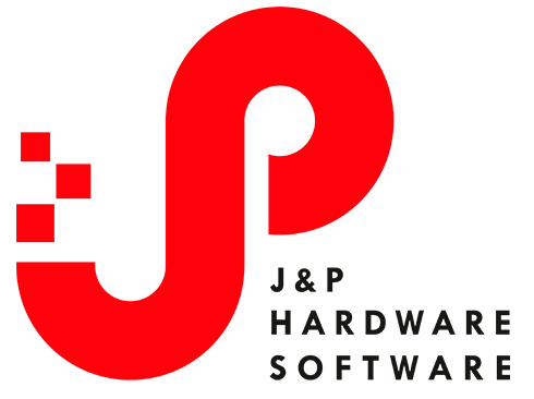 Logo de J&P Hardware & Software, la empresa tecnológica donde José Ramos Sosa es consultor corporativo